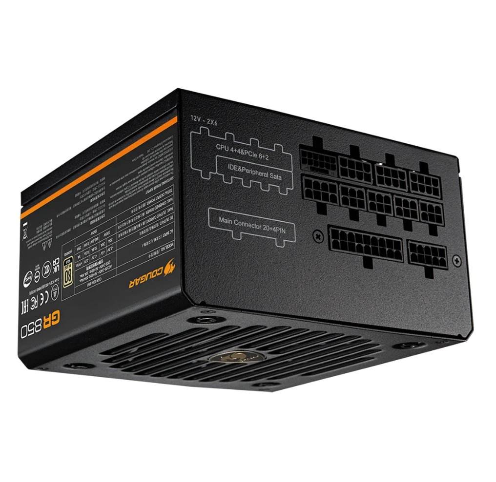 COUGAR PC zdroj GR 750W 80+ Gold, Fully modular