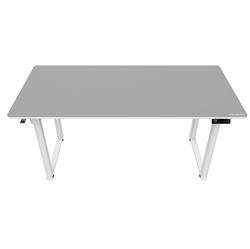 COUGAR stůl E-GRAV 160 WHITE elictric 1600 x 750 x 15 mm, 730~1180mm Silent Dual Motor Drive