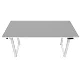 COUGAR stůl E-GRAV 160 WHITE elictric 1600 x 750 x 15 mm, 730~1180mm Silent Dual Motor Drive