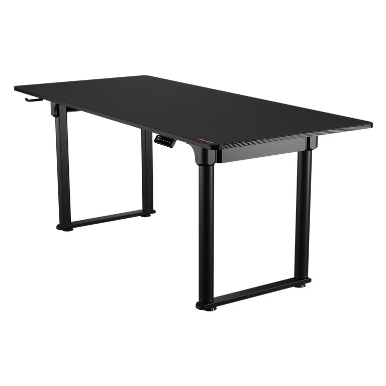 COUGAR stůl E-GRAV 180 BLACK elictric 1800 x 800 x 15 mm, 730~1180mm Silent Dual Motor Drive