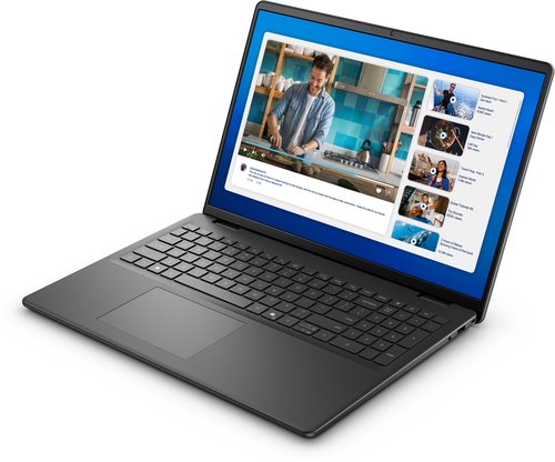 Dell 16 DC16250/C5-120U/8GB/512GB SSD/16" FHD+/Integrated/FgrPr/3 Cell/65W/WLAN/Backlit Kb/W11 Pro/3Y ProSpt