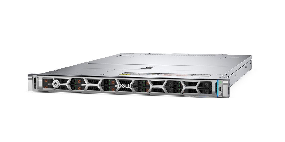 DELL PowerEdge R670 2x6507P, 8x32GB, 2x800GB NVMe, 8x NVMe, H965i, iDRAC 10 Ent., 2x1100W, 1U, Rack, 3Y PS NBD