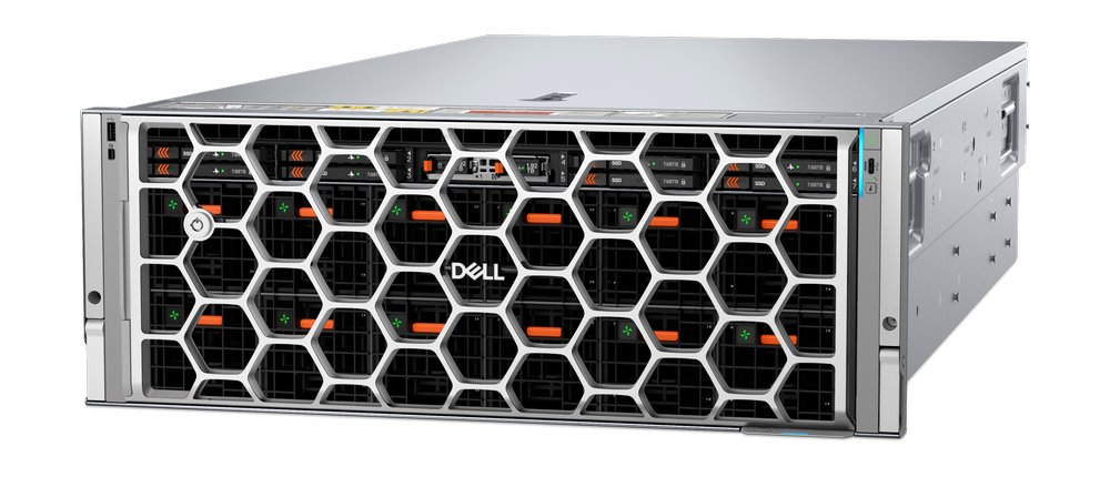 DELL PowerEdge XE7740 2x6737P, 32x64GB, 4x3.2TB NVMe + 1x960GB M.2, 8xNVMe, iDRAC 10 Dat., 8x3200W, 4U, Rack, 3Y PS NBD