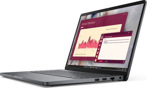Dell Pro 14 PC14250/7-150U/16GB/512GB SSD/14" FHD+/IR Cam & Mic/FgrPr/3 Cell/noAC/Backlit Kb/W11 Pro/3Y ProSpt