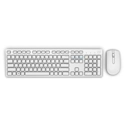 Dell Wireless Keyboard and Mouse-KM636 - US International (QWERTY) - White