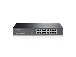 16-Port 10/100 Mbps Switch PORT: 16× 10/100 Mbps RJ45 Ports SPEC: 1U 13-inch Rack-mountable Steel Case FEATURE: Plug and
