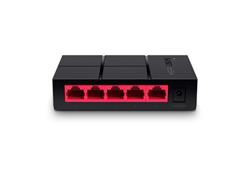 5-Port Gigabit Desktop Switch SPEC: 5× Gigabit Ports, Plastic Case FEATURE: Plug and Play, Power Saving