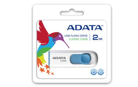 A-DATA C008 Flash 2GB, USB 2.0, Black