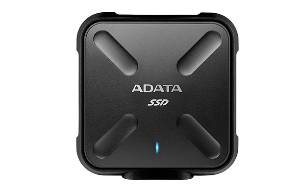 ADATA externí SSD SD700 256GB USB 3.1 3D TLC (čtení/zápis: 440/430MB/s) Černá