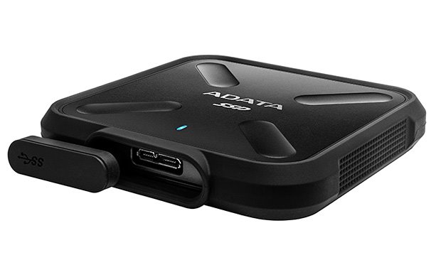 ADATA externí SSD SD700 256GB USB 3.1 3D TLC (čtení/zápis: 440/430MB/s) Černá