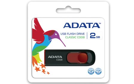 A-DATA C003 Flash 16GB, USB 2.0, Black