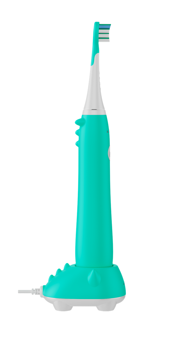 AENO Elektrický dětský kartáček DB9M - 19200 RMP, 3 módy, 600mAh, 3 hlavice, Mátová