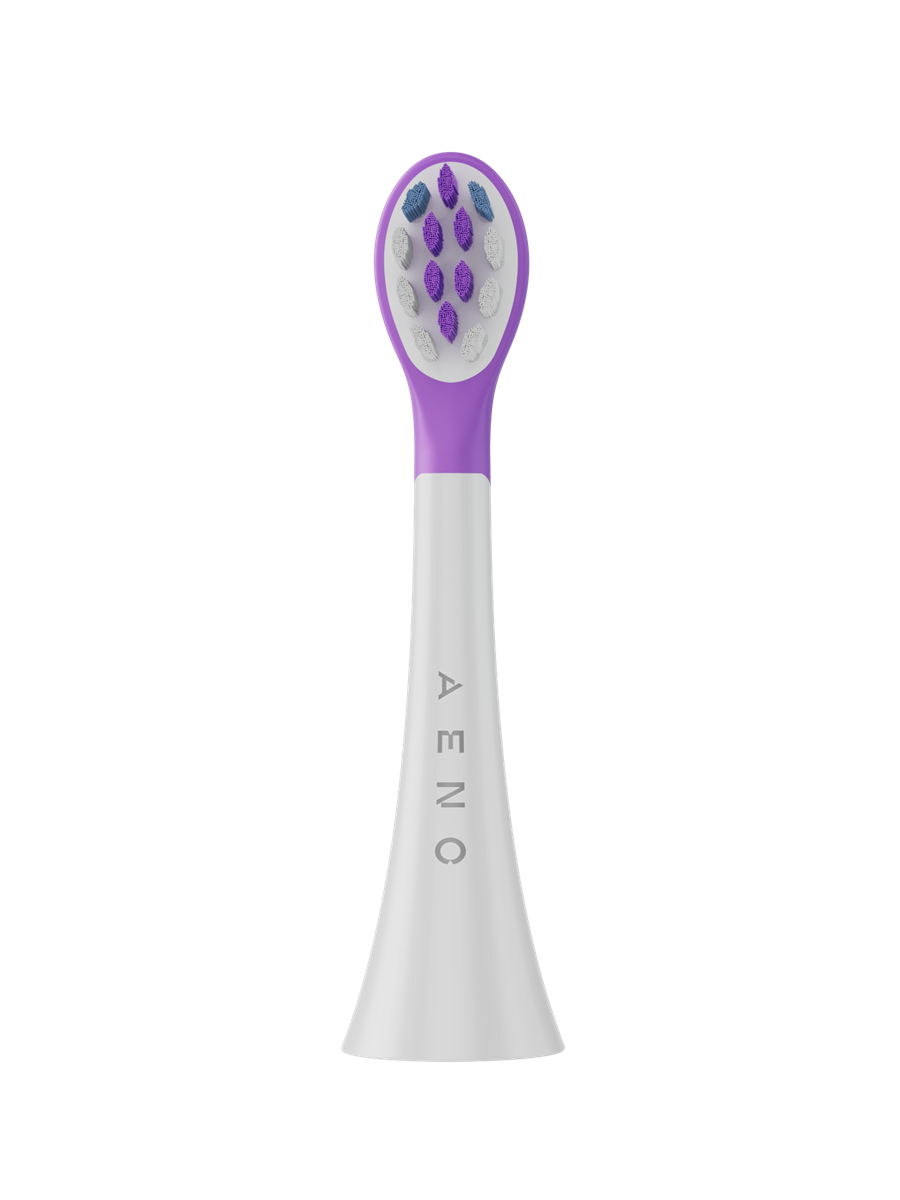 AENO Elektrický dětský kartáček DB9V - 19200 RMP, 3 módy, 600mAh, 3 hlavice Fialová