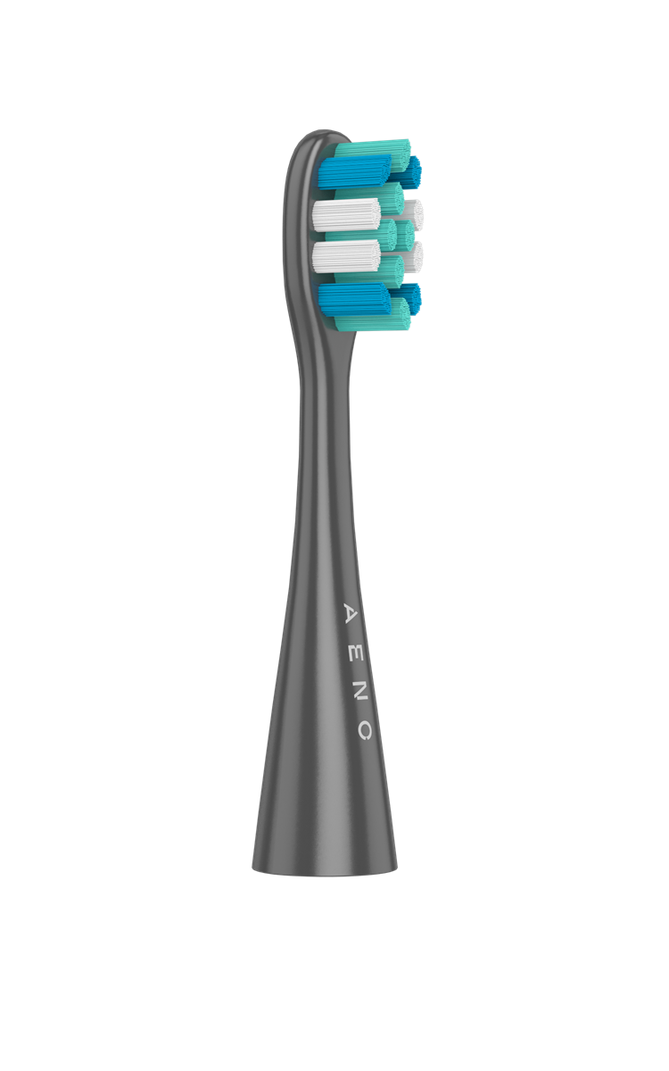 AENO Elektrický kartáček DB10G - 48600 RMP, 5 módů, 1400mAh, 3 hlavice, Šedá