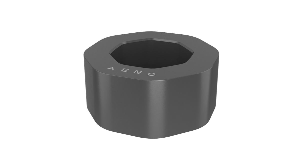 AENO Elektrický kartáček DB10G - 48600 RMP, 5 módů, 1400mAh, 3 hlavice, Šedá
