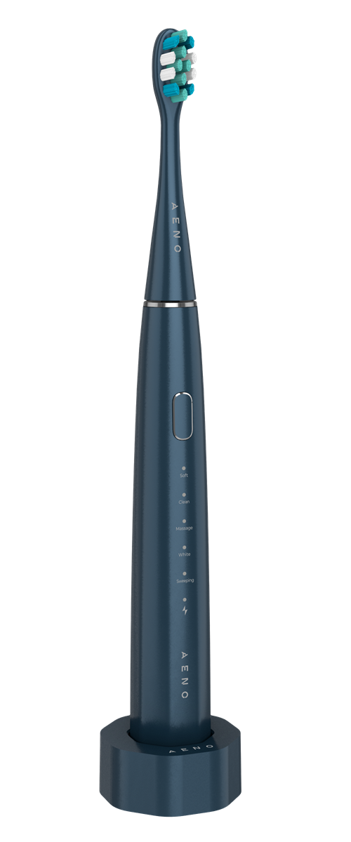 AENO Elektrický kartáček DB10N - 48600 RMP, 5 módů, 1400mAh, Tmavě modrá