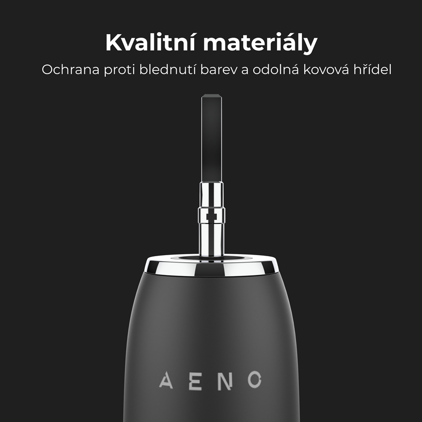 AENO Elektrický kartáček DB6 - 46000 RPM, 5 módů, Černá