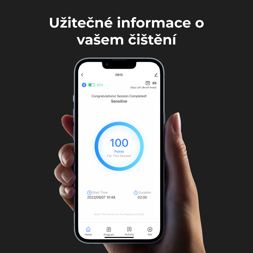 AENO Elektrický zubní kartáček DB2s