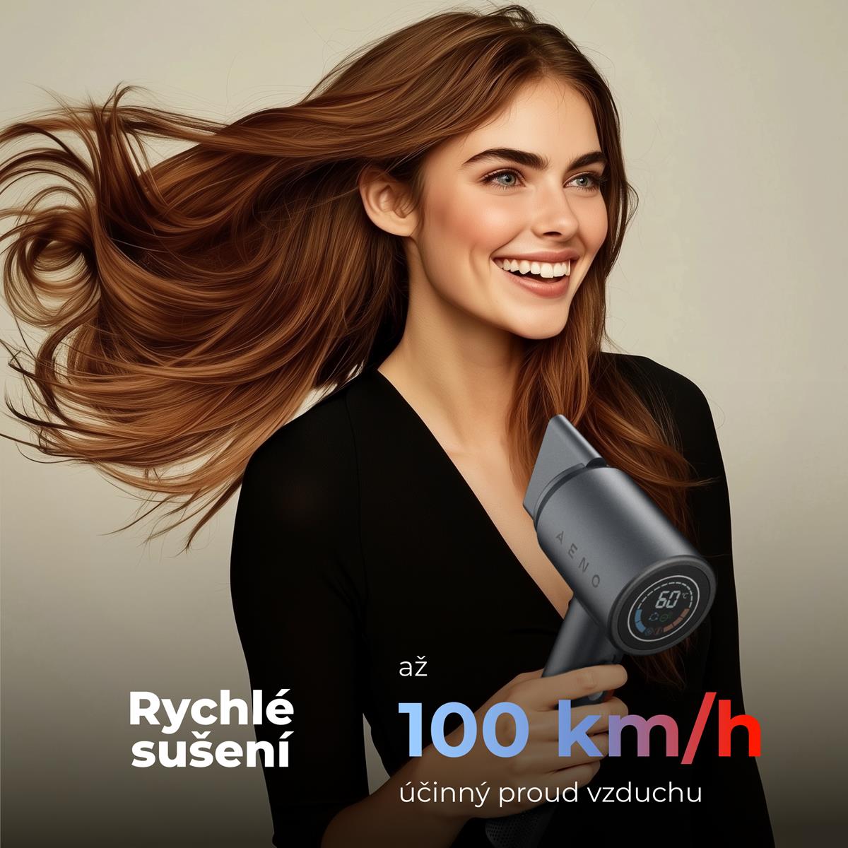 AENO Fén na vlasy HD3