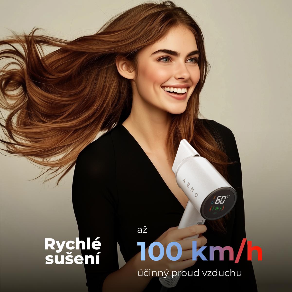 AENO Fén na vlasy HD4
