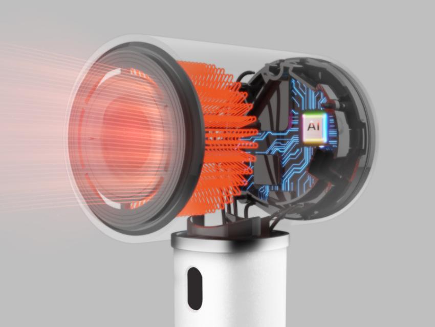 AENO Fén na vlasy HD5 - barva bílá