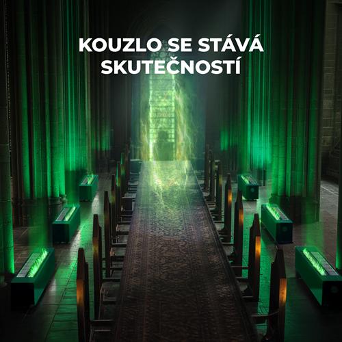 AENO FH2S Chytré Topení,konvekce + efekt plamene, 2000W, Černá