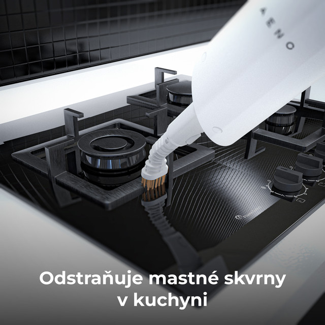 AENO Parní mop SM1 - 800W, 110°C, 3bary, 380ml, 5m