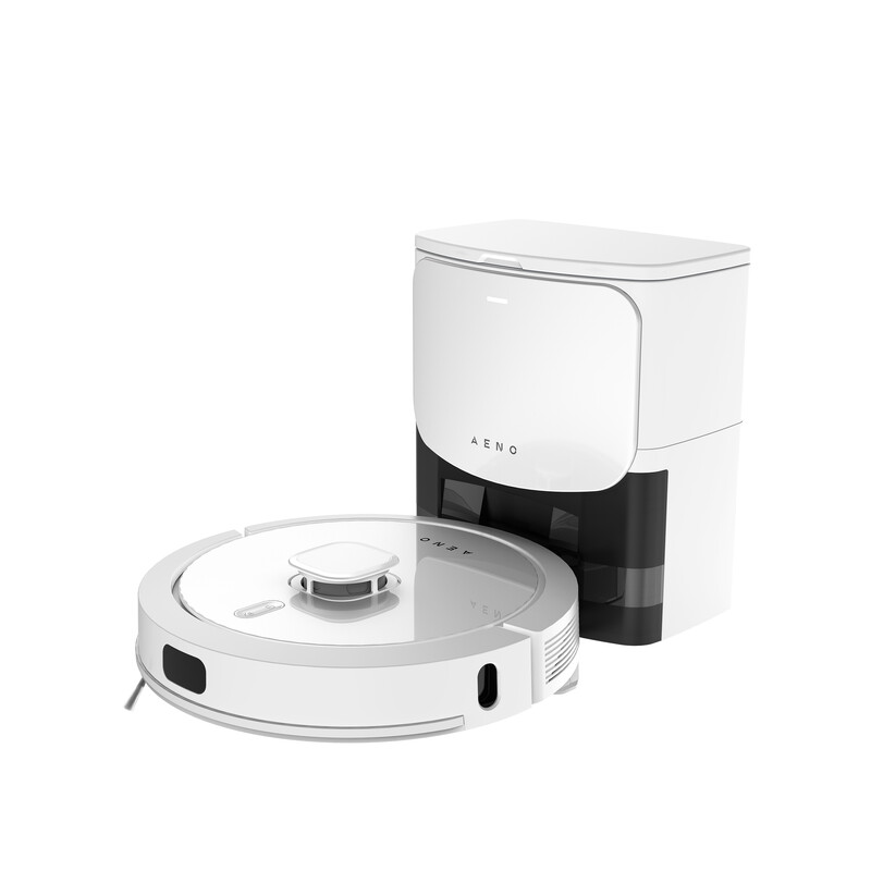 AENO Robotický vysavač RC4S - 250min, HEPA, 68dB, 4000 Pa, LDS, bílá