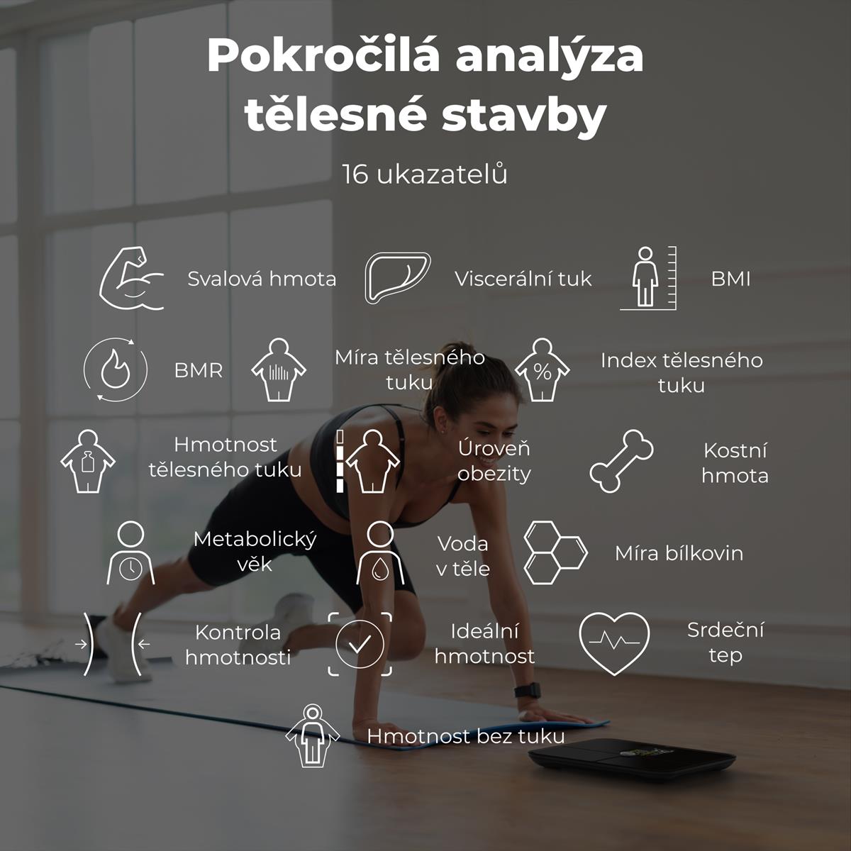 AENO SMART osobní váha BS2S