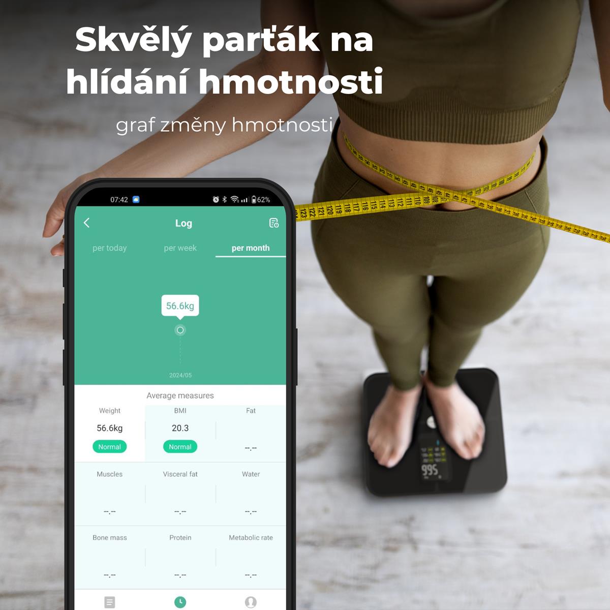 AENO SMART osobní váha BS2S