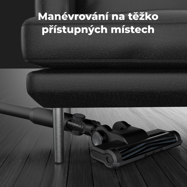 AENO Tyčový vysavač SC1 - 45min, 80dB, 12Kpa, Rotační kartáč