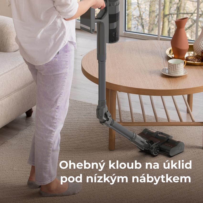 AENO Tyčový vysavač SC2 - 60min, 28Kpa, 530W, 800ml koš, 2500mAh, 29.6V, Auttomatická nastavení sání, Cyklón filtrace