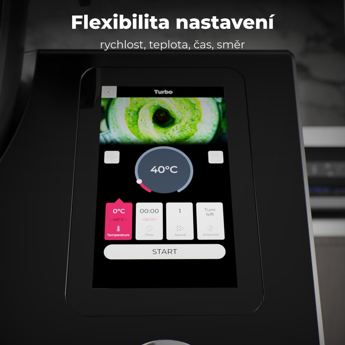 AENO Varný robot CR1S, 1000W ohřev + 600W motor, 20 funkcí, vaření 37-120°C,5kg váha, 3,5L nerez mísa