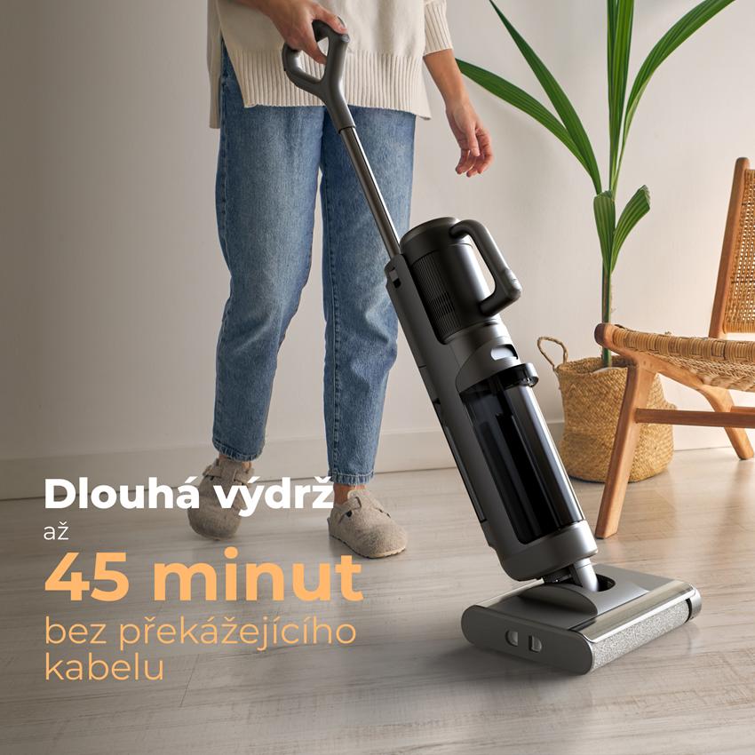 AENO Víceúčelový vysavač TC1 - 45min, 650ml nádrž, 4000mAh, 21.6V, sání 14kPa
