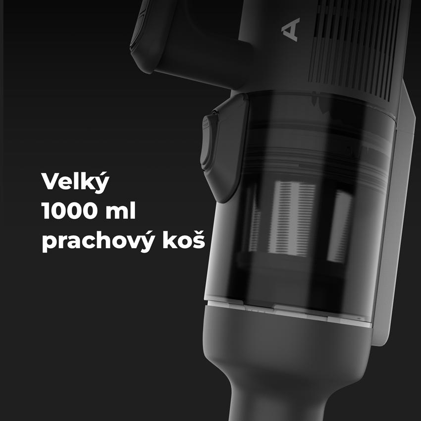 AENO Víceúčelový vysavač TC1 - 45min, 650ml nádrž, 4000mAh, 21.6V, sání 14kPa