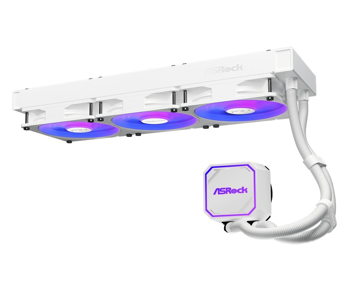 AIOCOOL Asrock Pro White 360 ARGB, White, 360mm