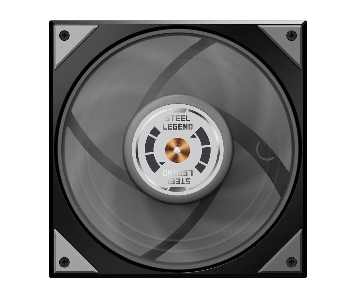 AIOCOOL Asrock Steel Legend Dark 360 LCD, 360mm