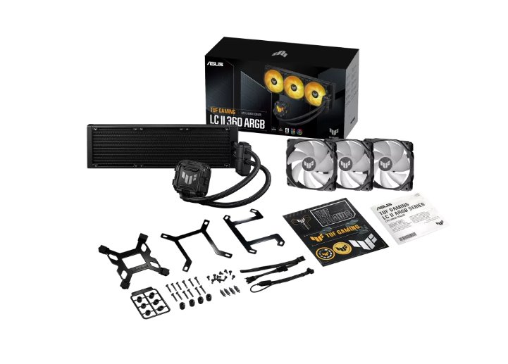 AIOCOOL ASUS TUF GAMING LC II 360 ARGB Aura Sync, 360mm