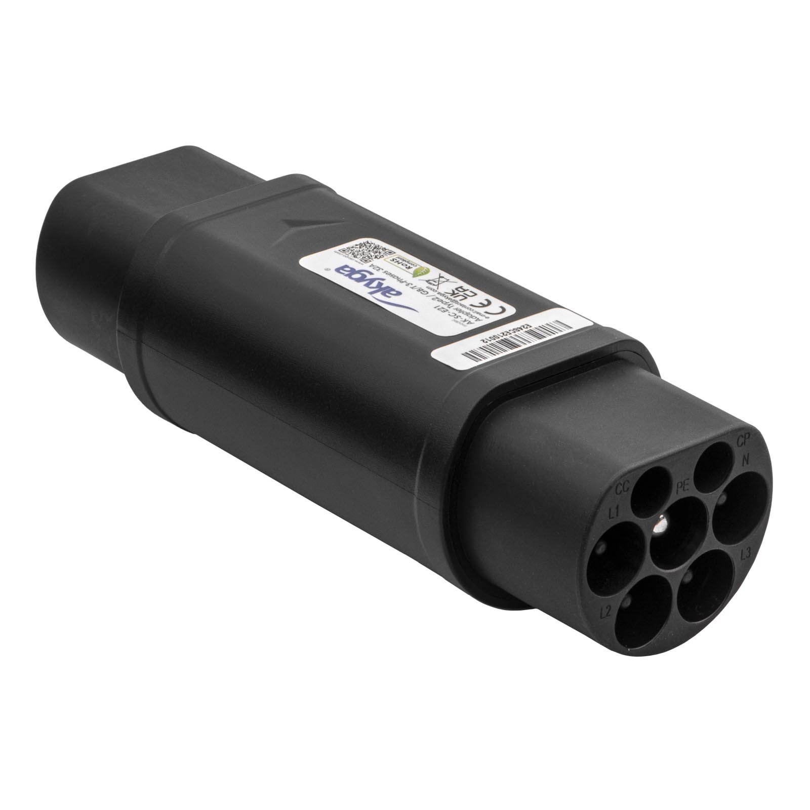 Akyga Adaptér pro elektromobily Akyga AK-SC-E21 Typ2 GB/T 3fázové 32A
