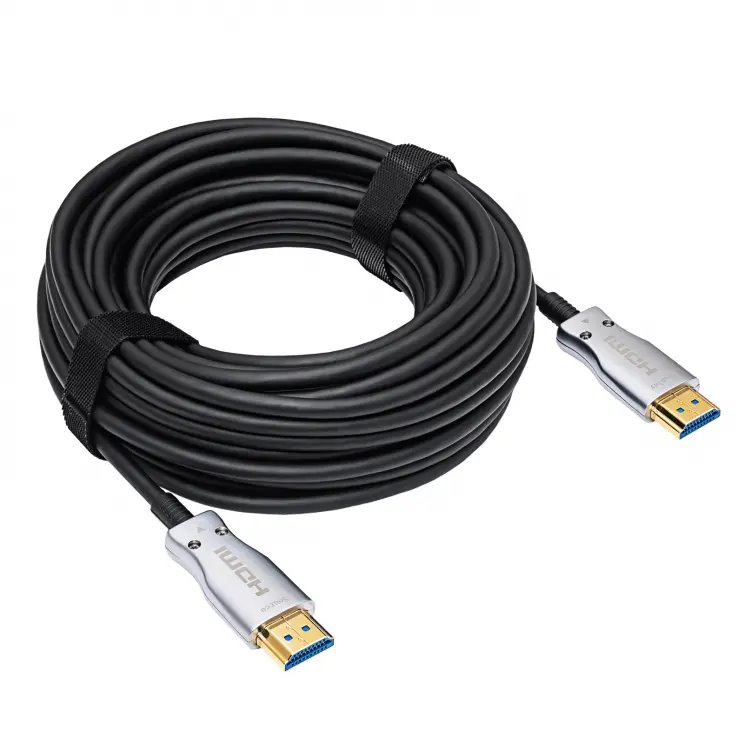 Akyga Kabel HDMI 2.1 (M), optický AOC 48Gbps 8K, černý 10m