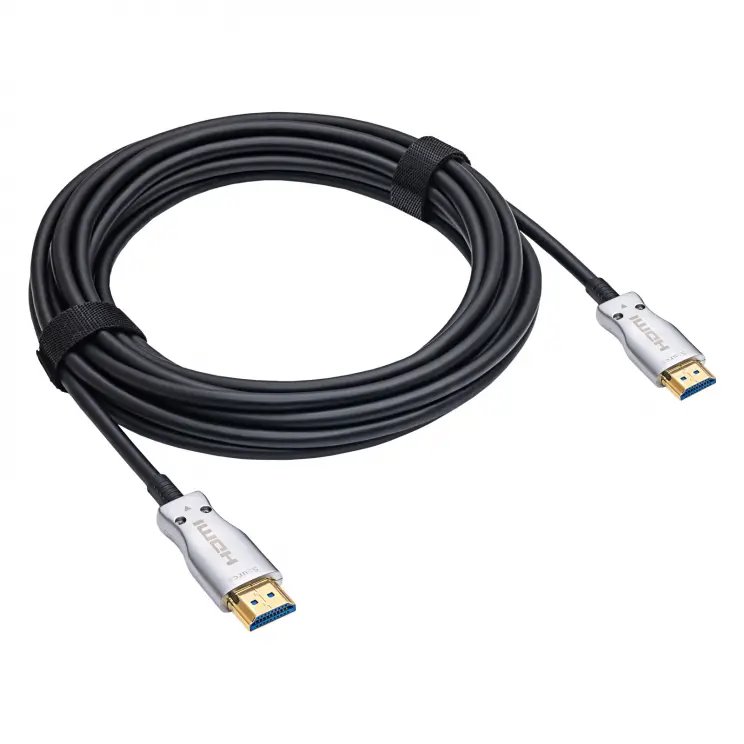 Akyga Kabel HDMI 2.1 (M), optický AOC 48Gbps 8K, černý 5m