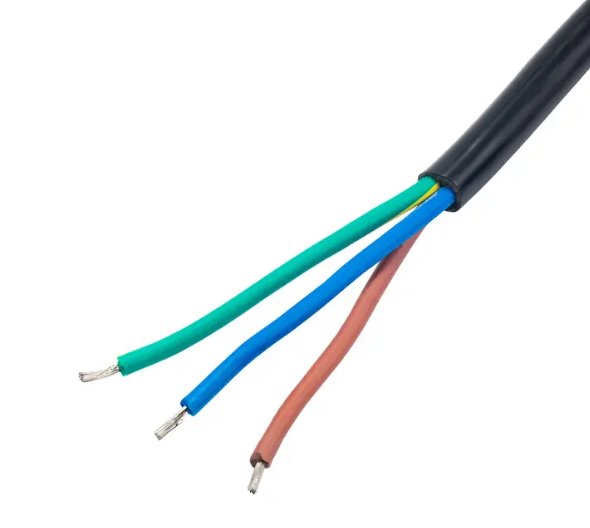 Akyga napájecí kabel 1.5m/250V/PVC/černá