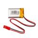 Akyga Li-Pol baterie LP752030 3.7V/300mAh PCM JST 2.54 2-Pin