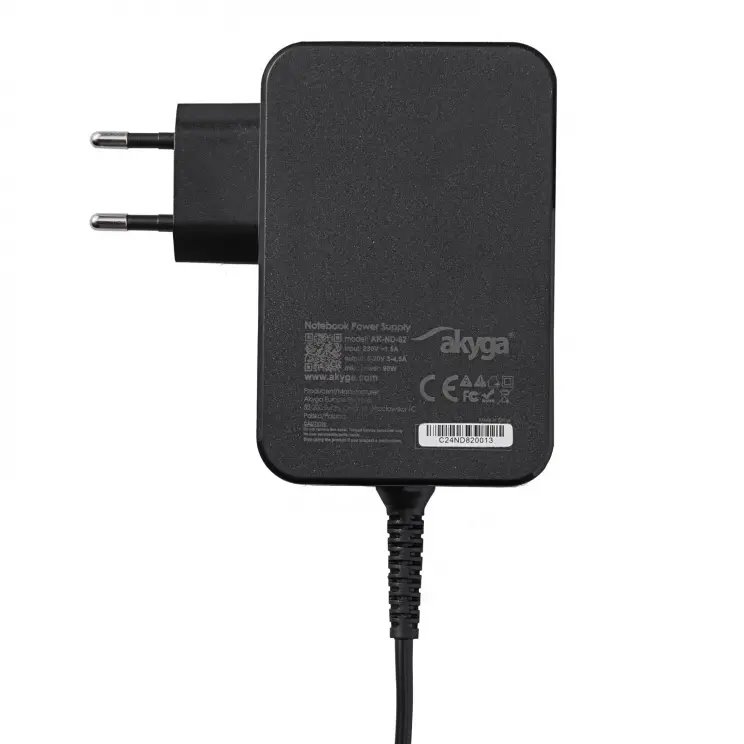 Akyga Napájecí adaptér 5-20V / 3-4.5A 90W USB-C, GaN - 1,8m