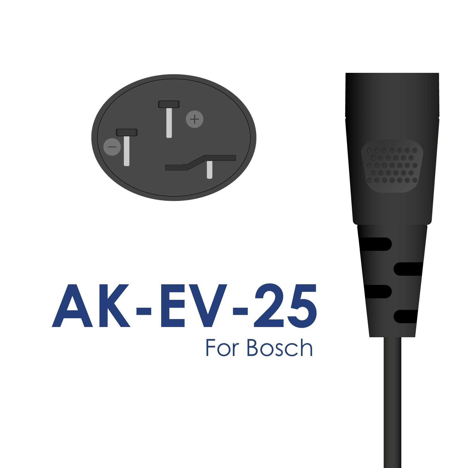 Akyga Napájecí zdroj elektrokol 42V / 4A / 168W / Bosch 1.2m