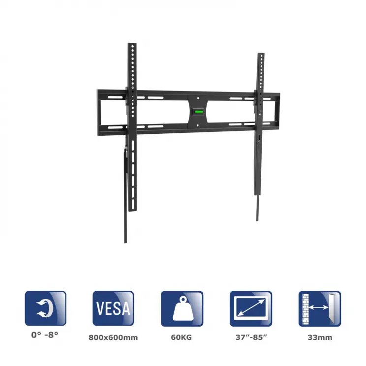 Akyga Nástěnný držák TV AK-MB-09 Držák VESA 800x600mm 37-85“