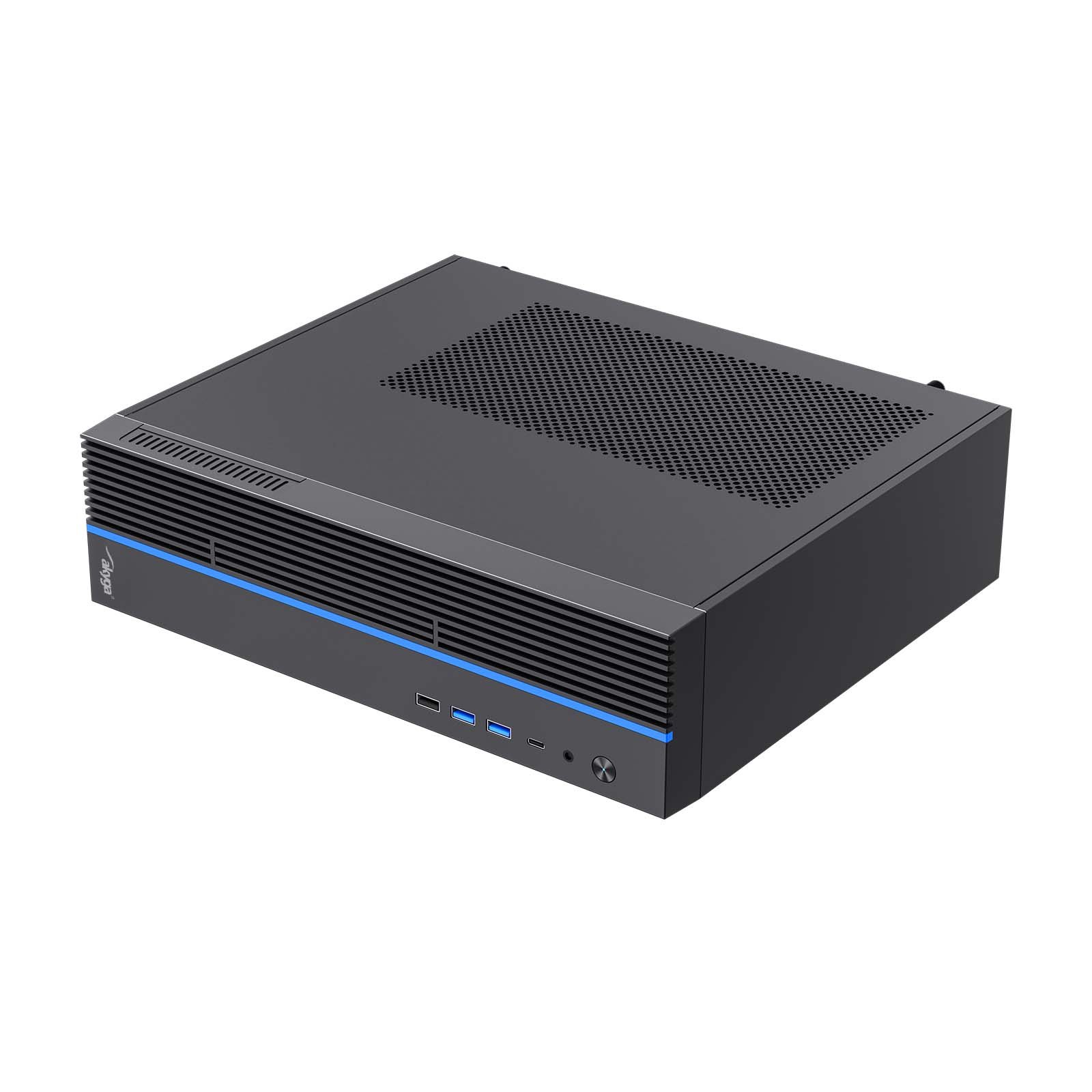 Akyga skříň mini ITX AK-100-01BK VESA + 60W zdroj napájení