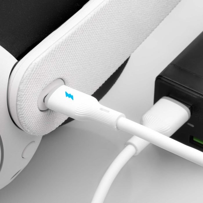 Akyga USB A / USB C ver. 2.0, silikon, LED dioda, 1m