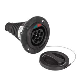 Akyga zásuvka Type2 pro elektromobily Akyga AK-SC-E26 3-fázová 32A samec