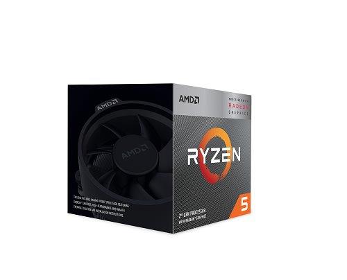 AMD Ryzen 5 4C/8T 3400G (3.7/4.2GHz,6MB,65W,AM4)